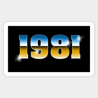 1981 Sticker